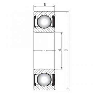 65 mm x 85 mm x 10 mm  ISO 61813 ZZ deep groove ball bearings