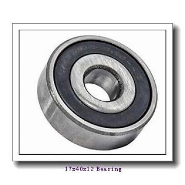 17 mm x 40 mm x 12 mm  NACHI 6203ZENR deep groove ball bearings