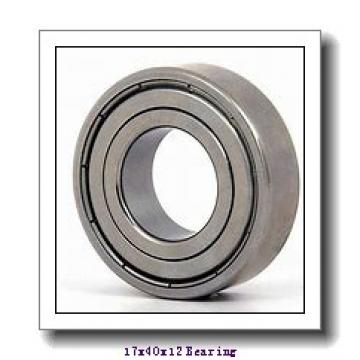 17 mm x 40 mm x 12 mm  KOYO 6203 deep groove ball bearings