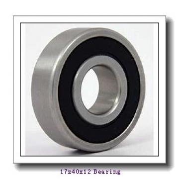 17 mm x 40 mm x 12 mm  NACHI 7203B angular contact ball bearings
