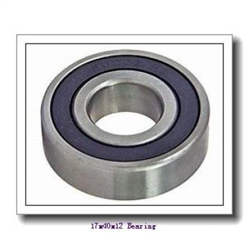 17 mm x 40 mm x 12 mm  NACHI 7203BDF angular contact ball bearings
