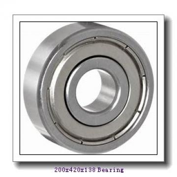 200 mm x 420 mm x 138 mm  NACHI NUP 2340 cylindrical roller bearings